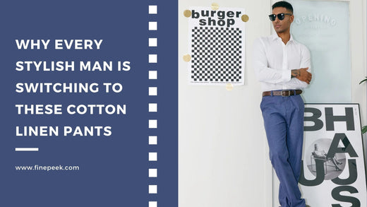 Why Every Stylish Man Is Switching to These Cotton Linen Pants