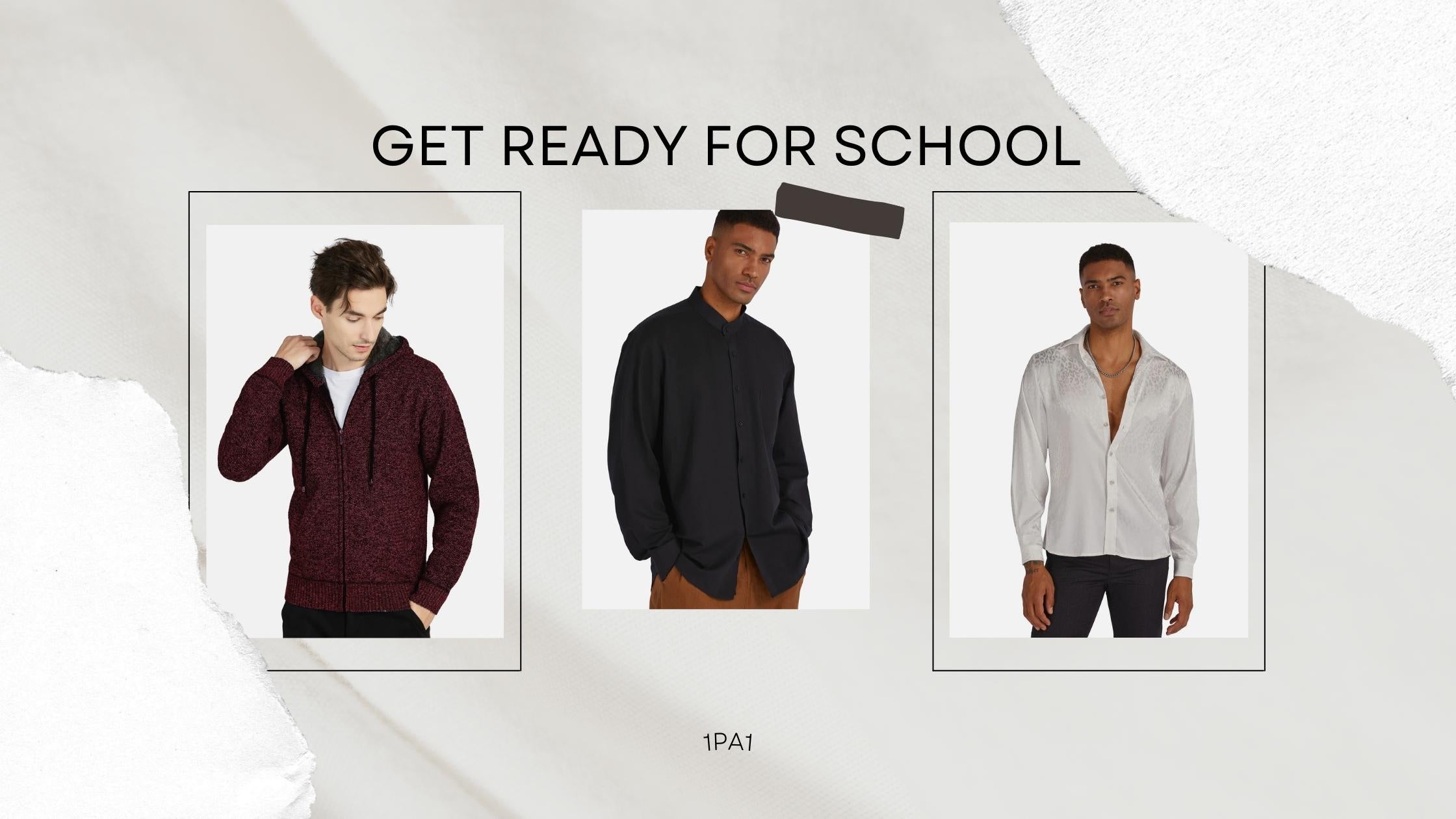 Get Ready for School: Must-Have Outfits for Men in 2025