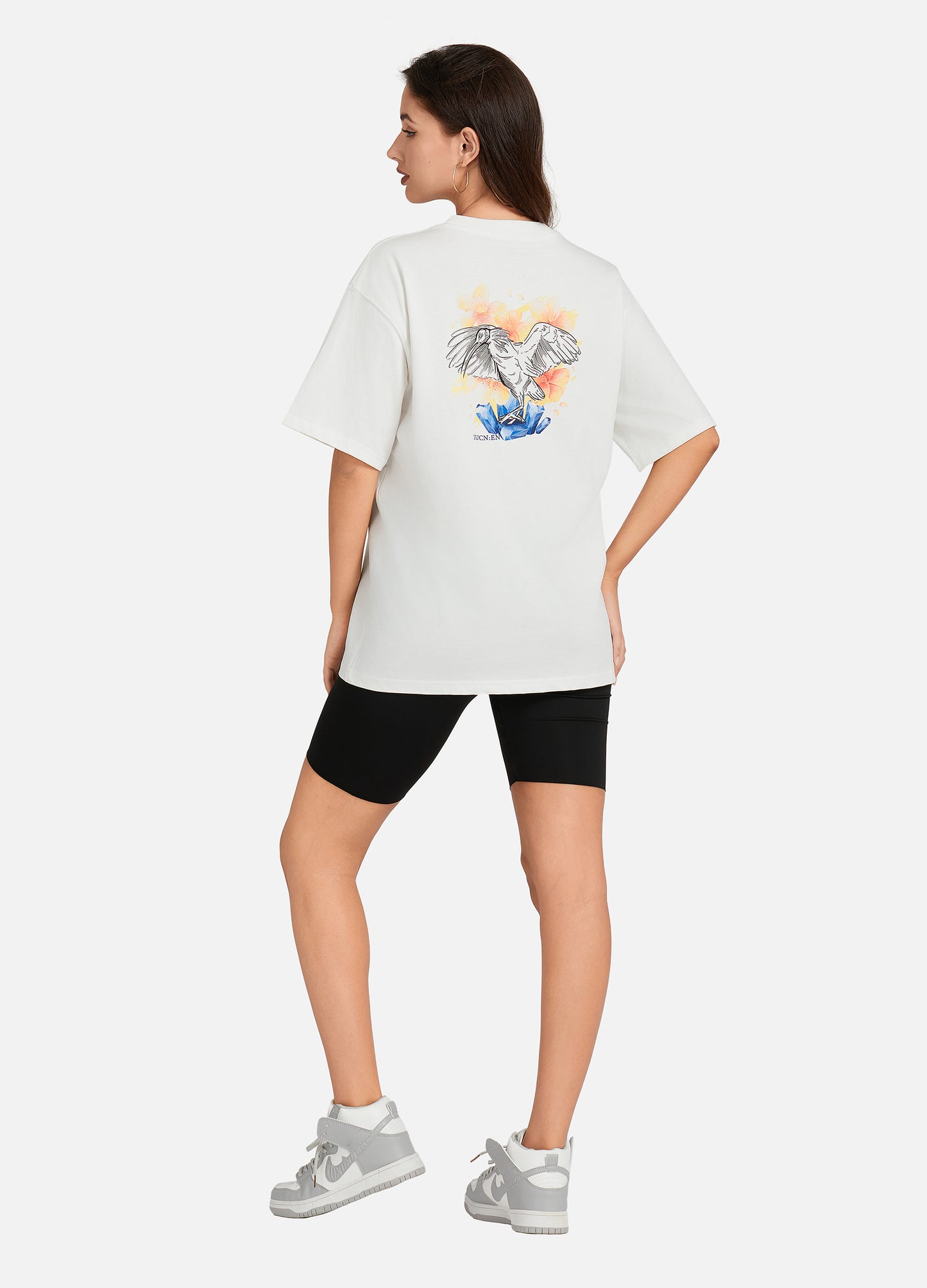 OOLA Unisex 100% Heavy Cotton T-Shirt Short Sleeve Couple T Shirts