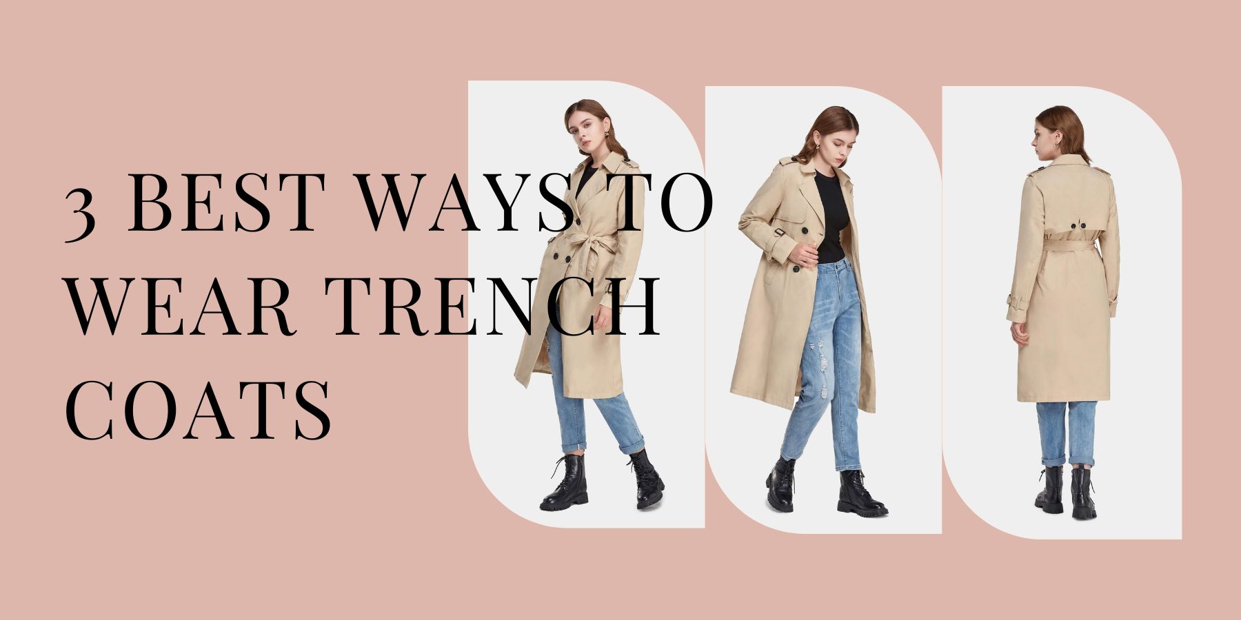 3 Best Ways to Wear Trench Coats : Casual, Formal, and for Work