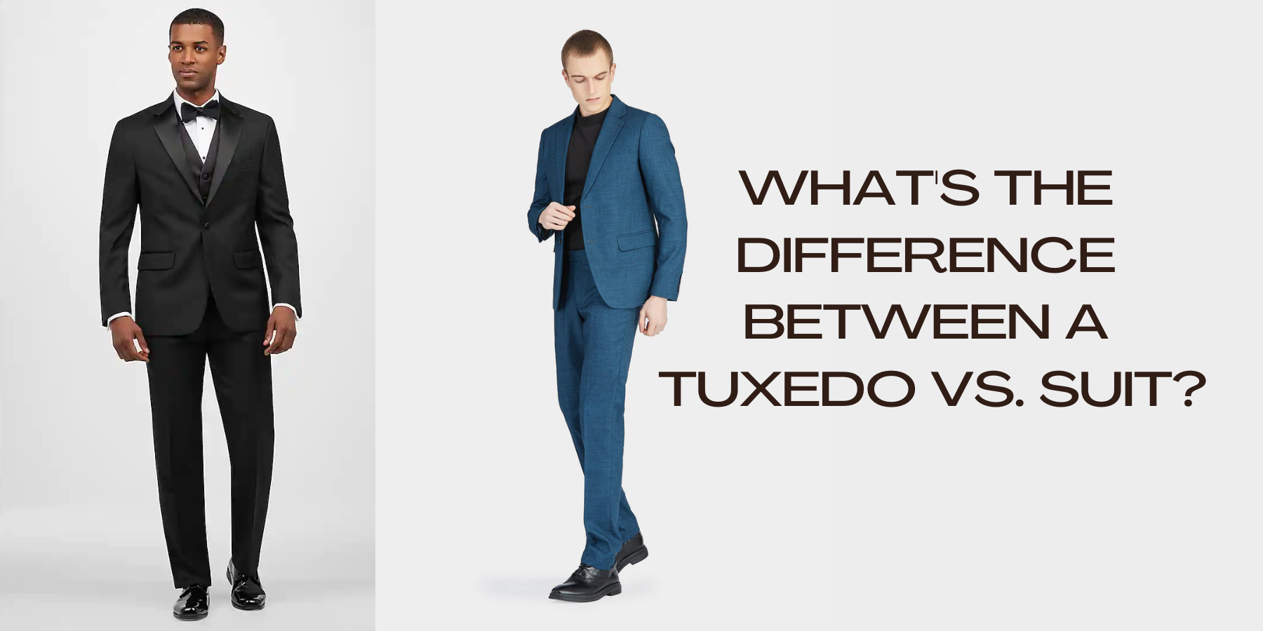 What's the Difference Between a Tuxedo vs. Suit?