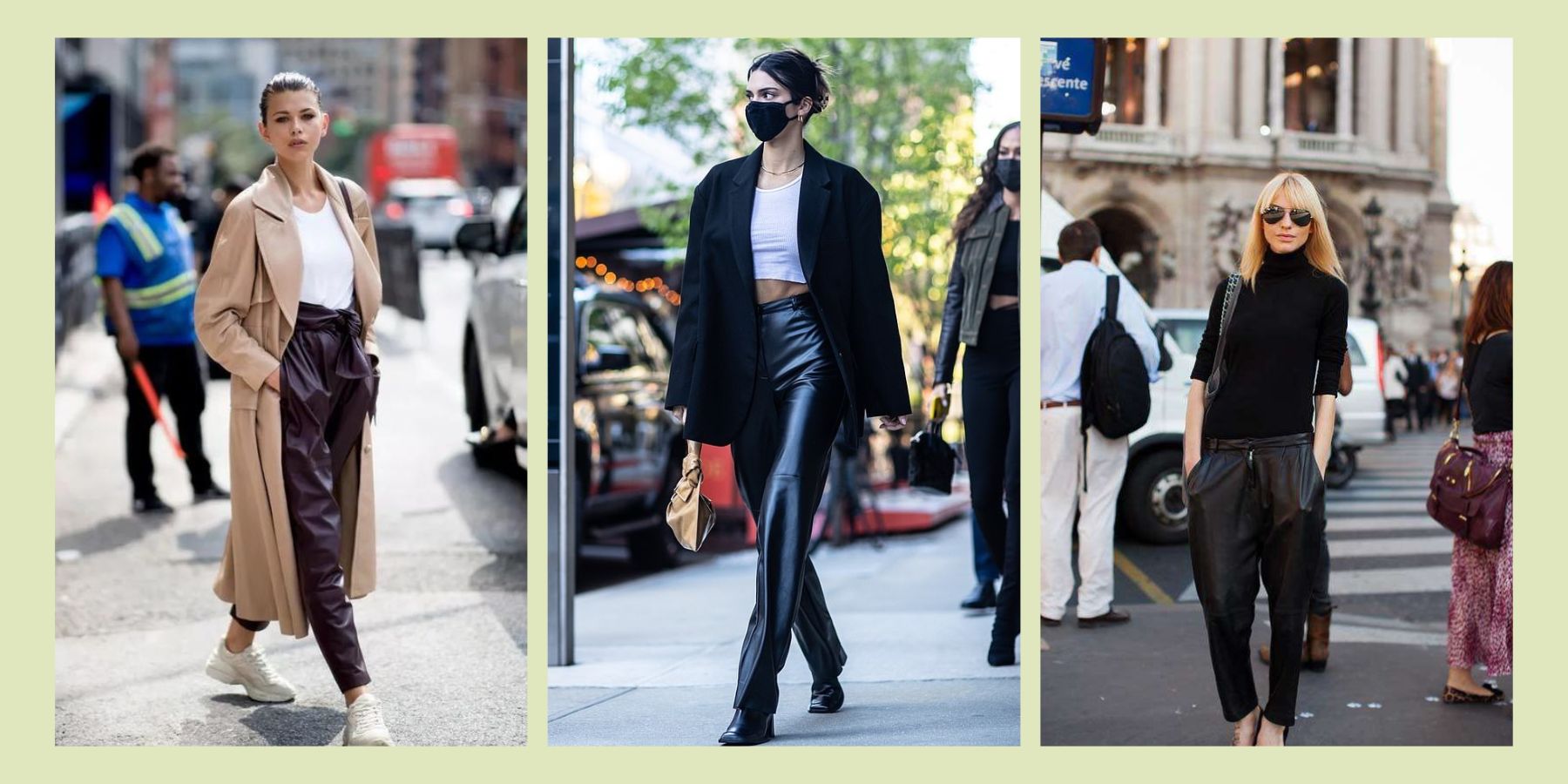 You Need A Pair Of On-Trend Leather Pants