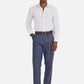 1PA1 Men's Cotton Linen Zipper Fly Pants Slim Fit Casual Trousers