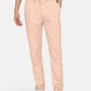 1PA1 Men's Cotton Linen Drawstring Zipper Fly Pants Slim Fit Casual Trousers