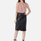 MECALA Women's Solid Sleeveless Satin Top (Clearance)