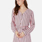 MECALA Women's High Low Hem Button Down Shirt