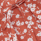 MECALA Women's Summer Floral Print V-Neck Ditsy Floral Dress