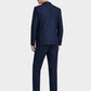 1PA1 Men's 3 Pieces Slim Fit Plaid Vested Suit, Wedding Tuxedo - One Button Jacket, Vest & Pants
