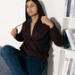 1PA1 Men's Zip Up Fleece Hooded Jacket Casual Hoodie Sweatshirt Coat