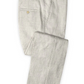 Beige linen suit pants for men
