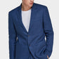 Navy Blue Men Linen Suit