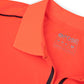 4POSE Men's Orange Moisture Wicking Quick Dry Golf Workout Polo Shirt