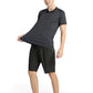 4POSE Men's Grey Summer Sportswear Stretch Short Sleeve Polo Shirt