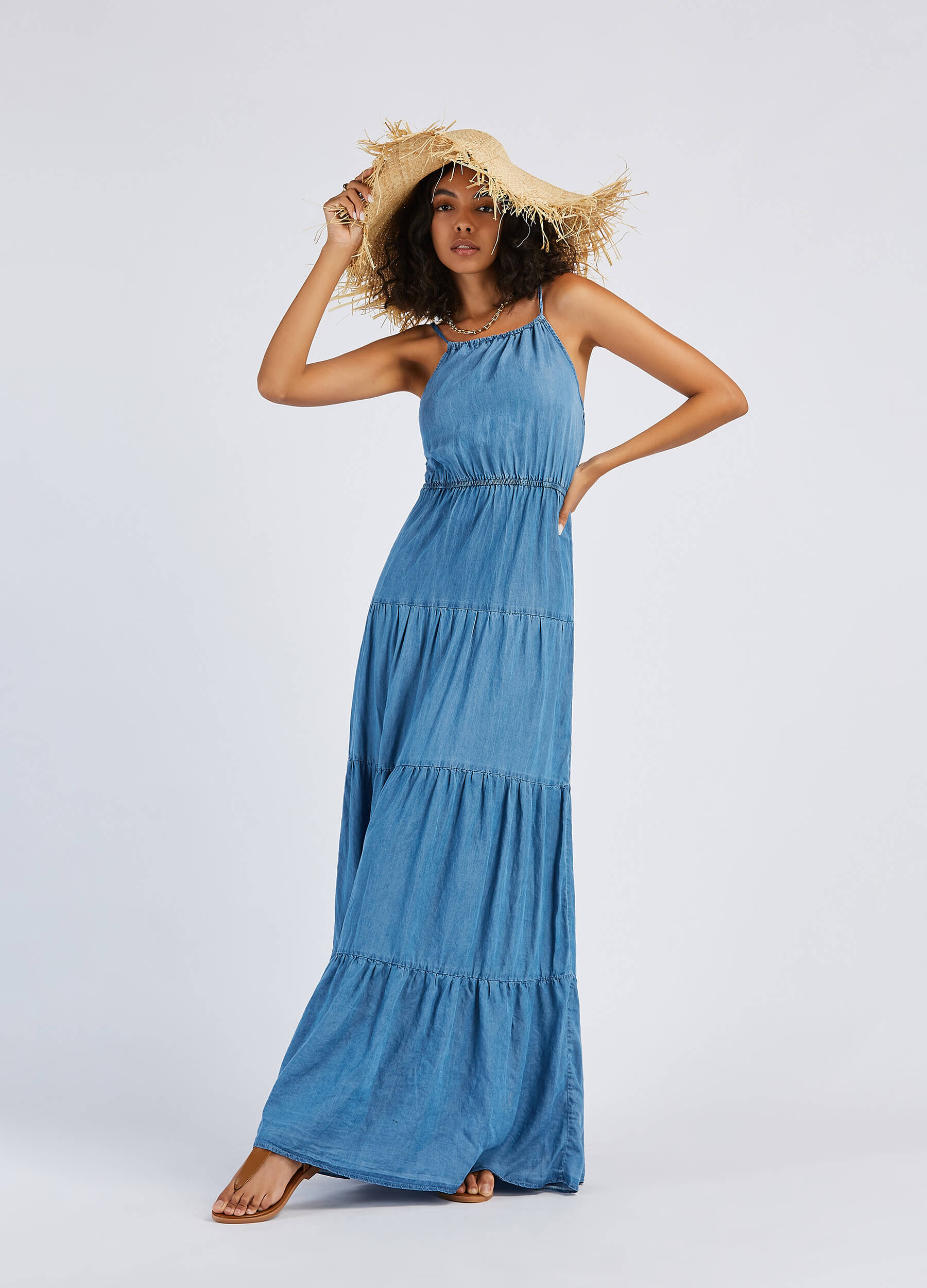 denim summer dress