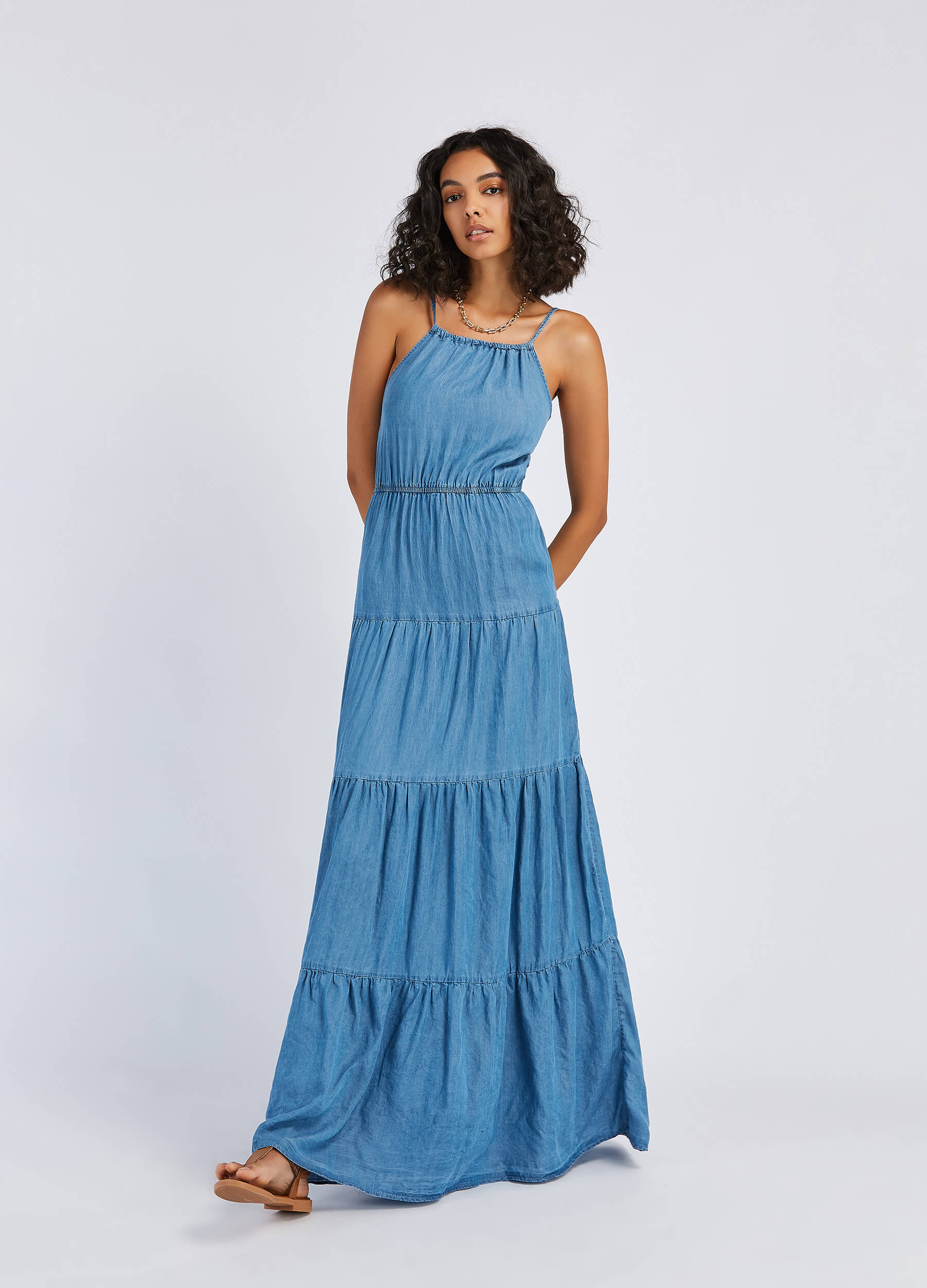 denim summer dress