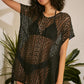 MECALA Women's Knitted Lace Up Side Cover up (Clearance)