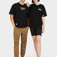 OOLA Unisex 100% Cotton T-Shirt Short Sleeve Couple T Shirts