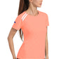 4POSE Women's Latest Summer QUICK Dry Tound Neck Stretch Training Tee