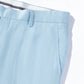 1PA1 Men's Linen Light Blue Jacket Trousers 2-Pieces Suit Set
