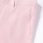 1PA1 Men's Linen Pink Jacket Trousers 2-Pieces Suit Set