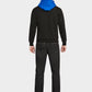 Finepeek Men's Color Block Fleece Hoodie Sweatshirt