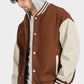 Finepeek Unisex Detachable Hooded Baseball Jacket