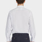 1PA1 Men's Dress Shirt Stand Collar Button Plain One Piece Shirt