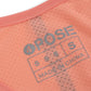 4POSE Women's Racerback Stretch Sleeveless Orange Sport Tank Top