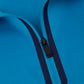 4POSE Men's Summer Zip Half Stretch Training Polo Shirt-Navy blue