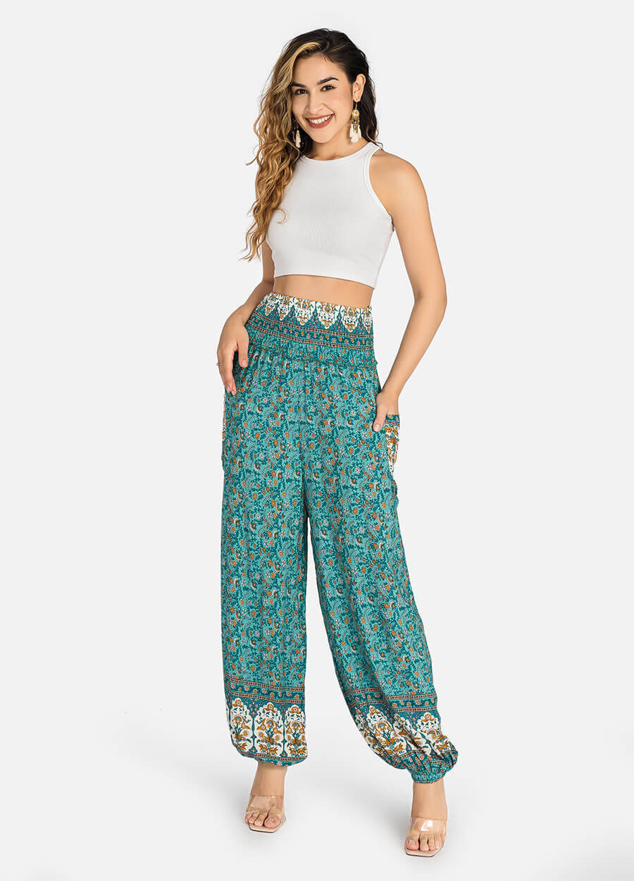vintage pattern pants