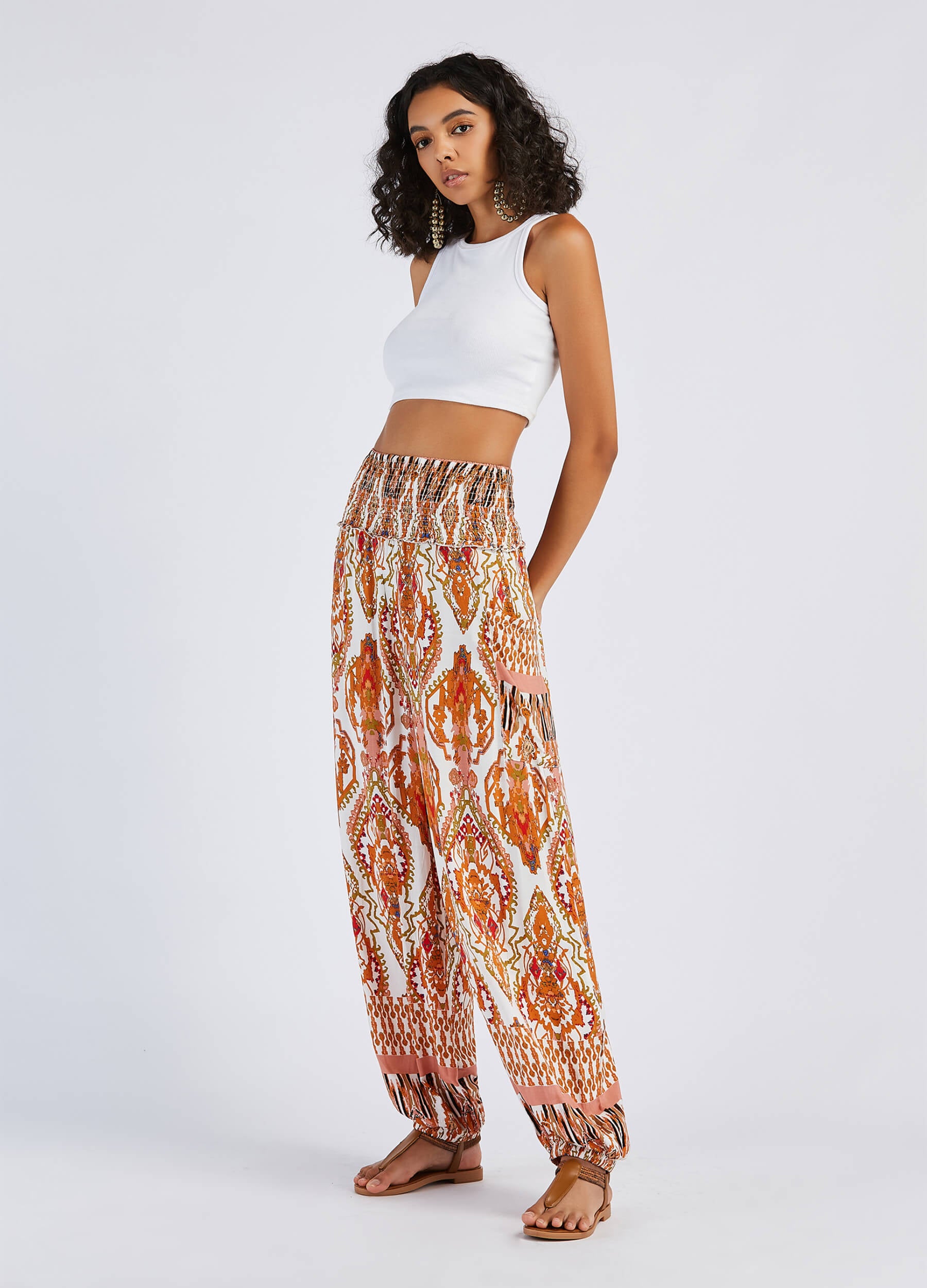 vintage pattern pants