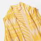 MECALA Women's Sleeveless Yellow Cardigan