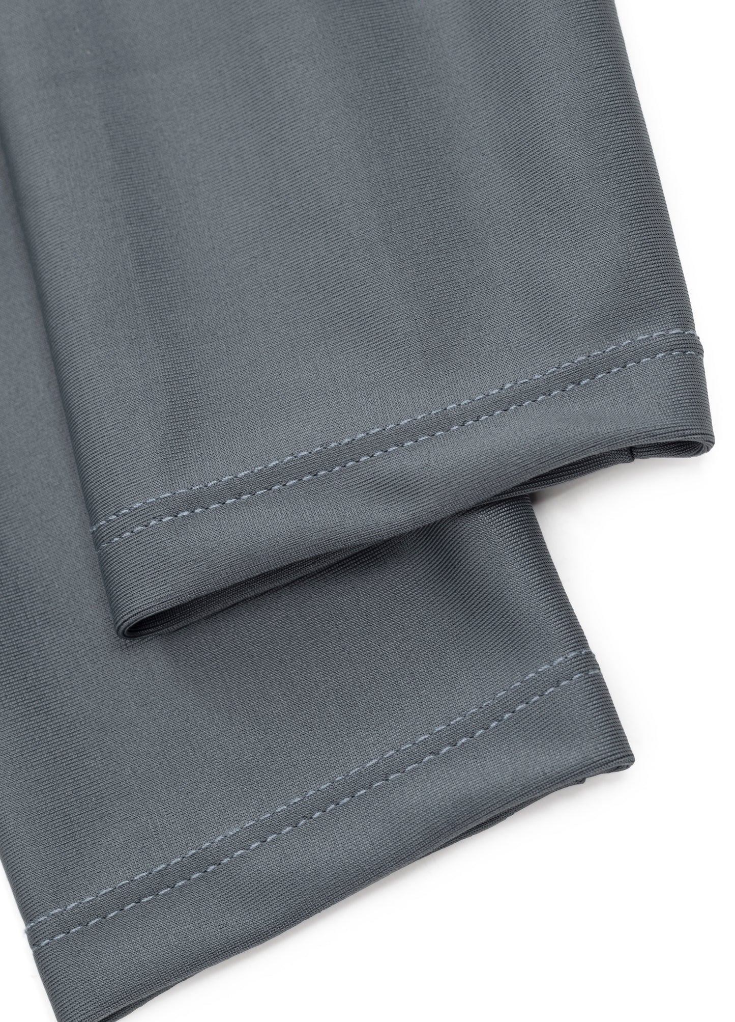 muslim swimming suits/islamic swimming suits/4POSE Women's Two Tone Modest Muslim Full Coverage Hijab Swimsuit-Grey trousers