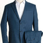 blue linen suit for men