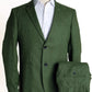 Olive green suit for men